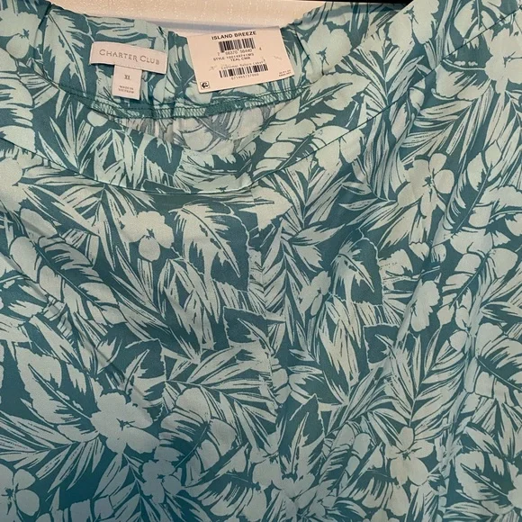 Macy’s Charter club Island Breeze crop pants New with Tags - Picture 2 of 5